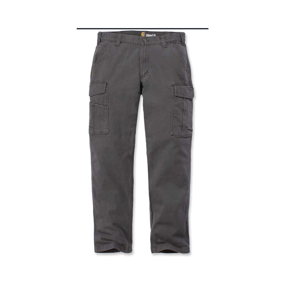 NEW CARHARTT Men's Rugged Flex Relaxed Fit Canvas Cargo Work Pant 32 32 - Picture 7 of 10